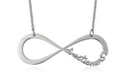 Naszyjnik One Direction Infinity duży STALOWY