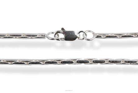 Łańcuszek srebrny 60 cm splot grubszy CARDANO
