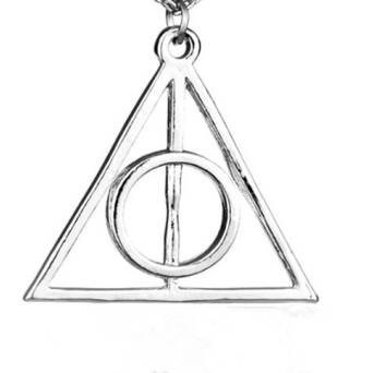 Naszyjnik Duże Insygnia Śmierci Harry Potter 50 cm