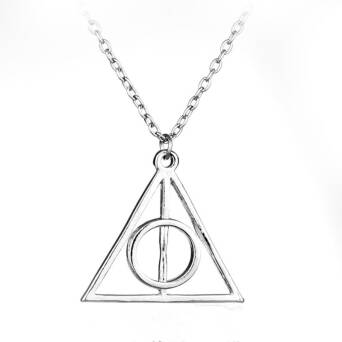 Naszyjnik Duże Insygnia Śmierci Harry Potter 48 cm