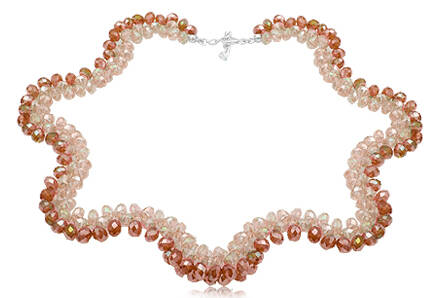 Naszyjnik glamour FALA Preciosa Crystal