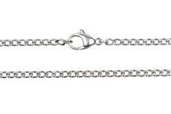 Łańcuszek ze stali 316L Curb pancerka 70 cm 3,0 mm