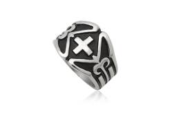 Steel signet for man Cross