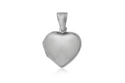 Pendant silver locket Heart