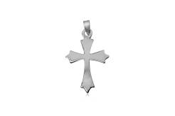 Silver pendant cross