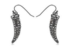 Earrings Chili Pepers Graphite